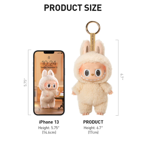 Chaveiro BLIND BOX Labubu - The Monsters Exciting Macaron - Collectible Surprise Keychain - Pop Mart