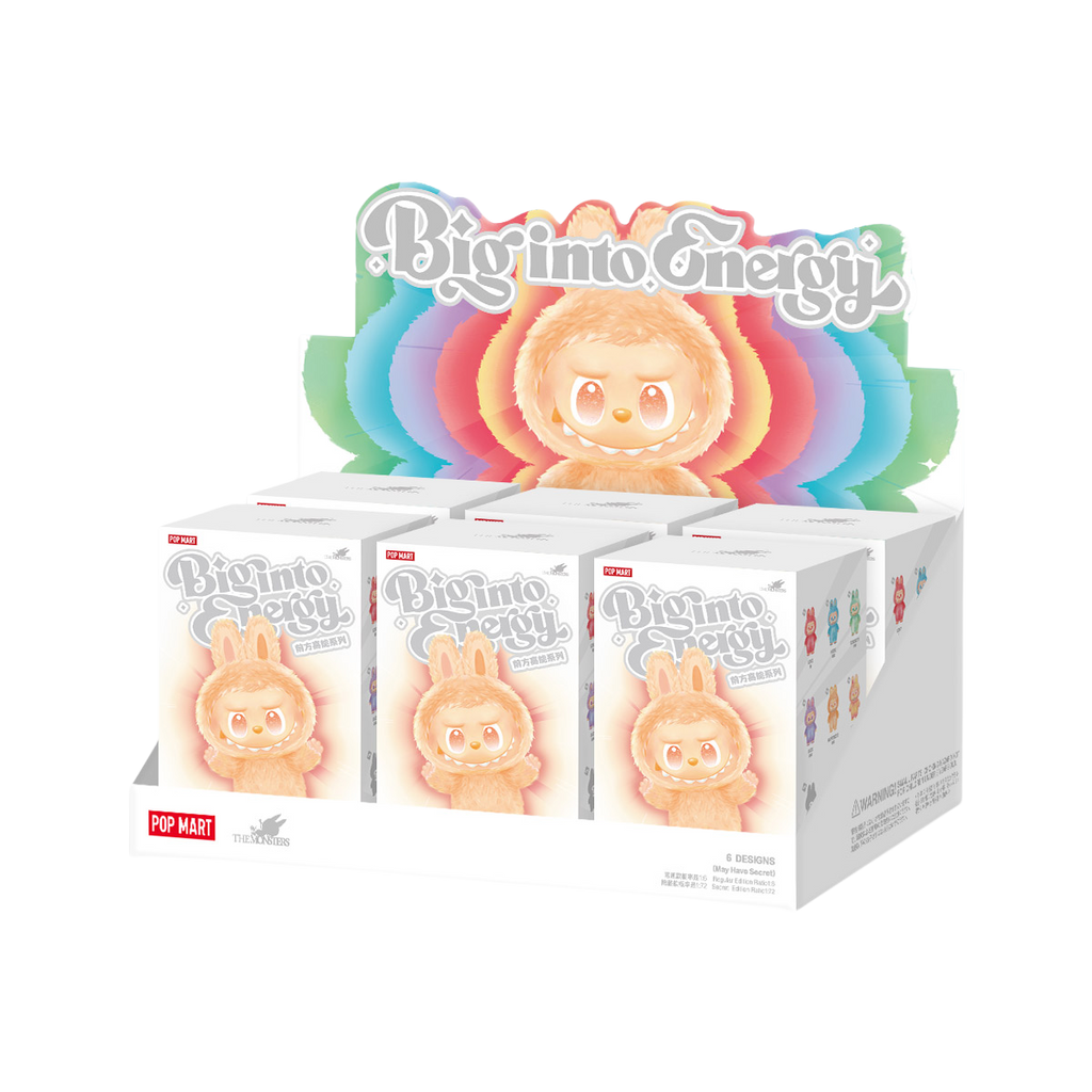 Chaveiro BLIND BOX Labubu - The Monsters Big into Energy - Collectible Surprise Keychain - Pop Mart