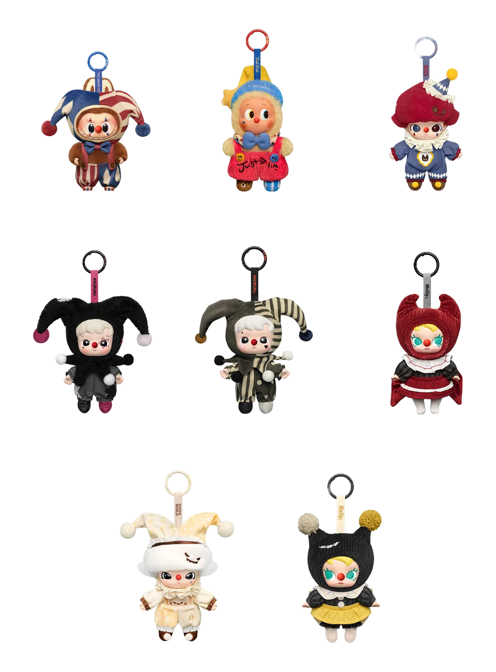 Chaveiro BLIND BOX Labubu - Why So Serious - Collectible Surprise Keychain - Pop Mart