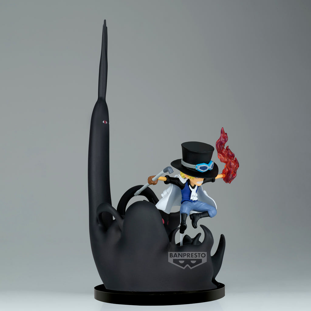 Estátua Sabo Vs Five Elders & Imu – One Piece – World Collectable Figure Special – Banpresto