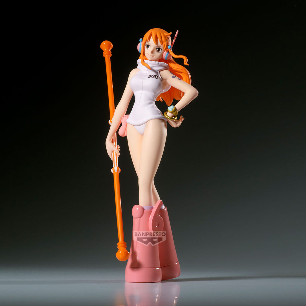 Estátua Nami Egghead Ver. – One Piece – The Shukko – Banpresto