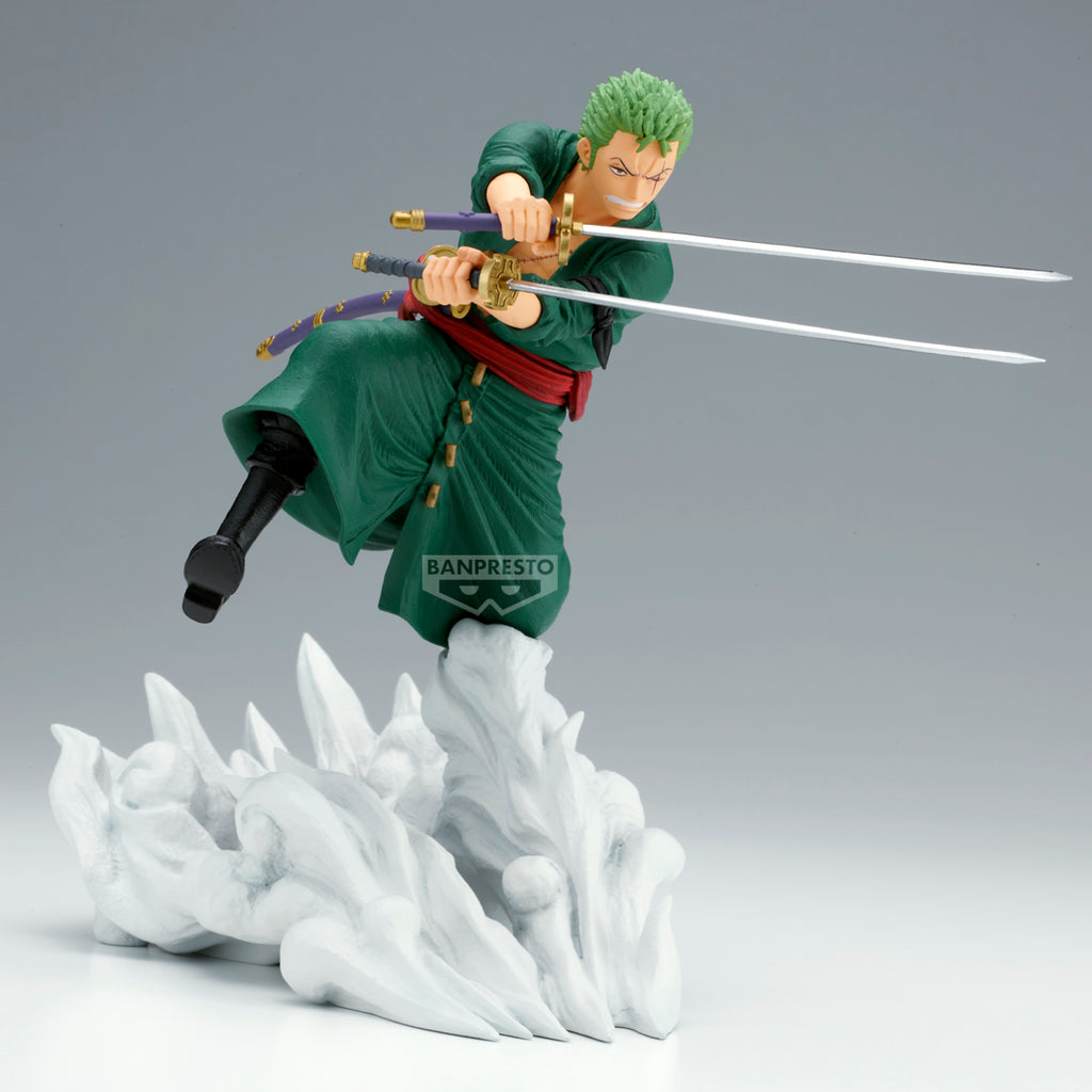 Estátua Roronoa Zoro Egghead Ver. – One Piece – Senkozkei – Banpresto