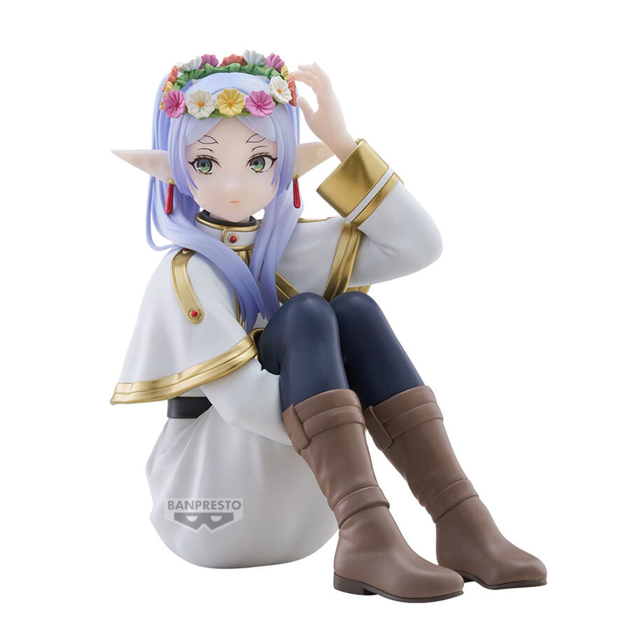 Estátia Frieren – Beyond Journey's End – Espresto Flower Crown – Banpresto