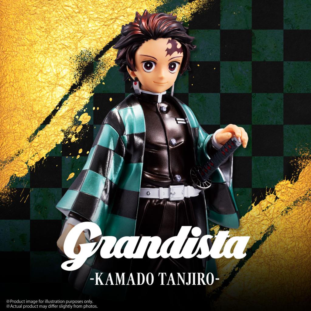 Estátua Tanjiro Kamado Special Color Ver. – Demon Slayer: Kimetsu No Yaiba – Grandista – Banpresto