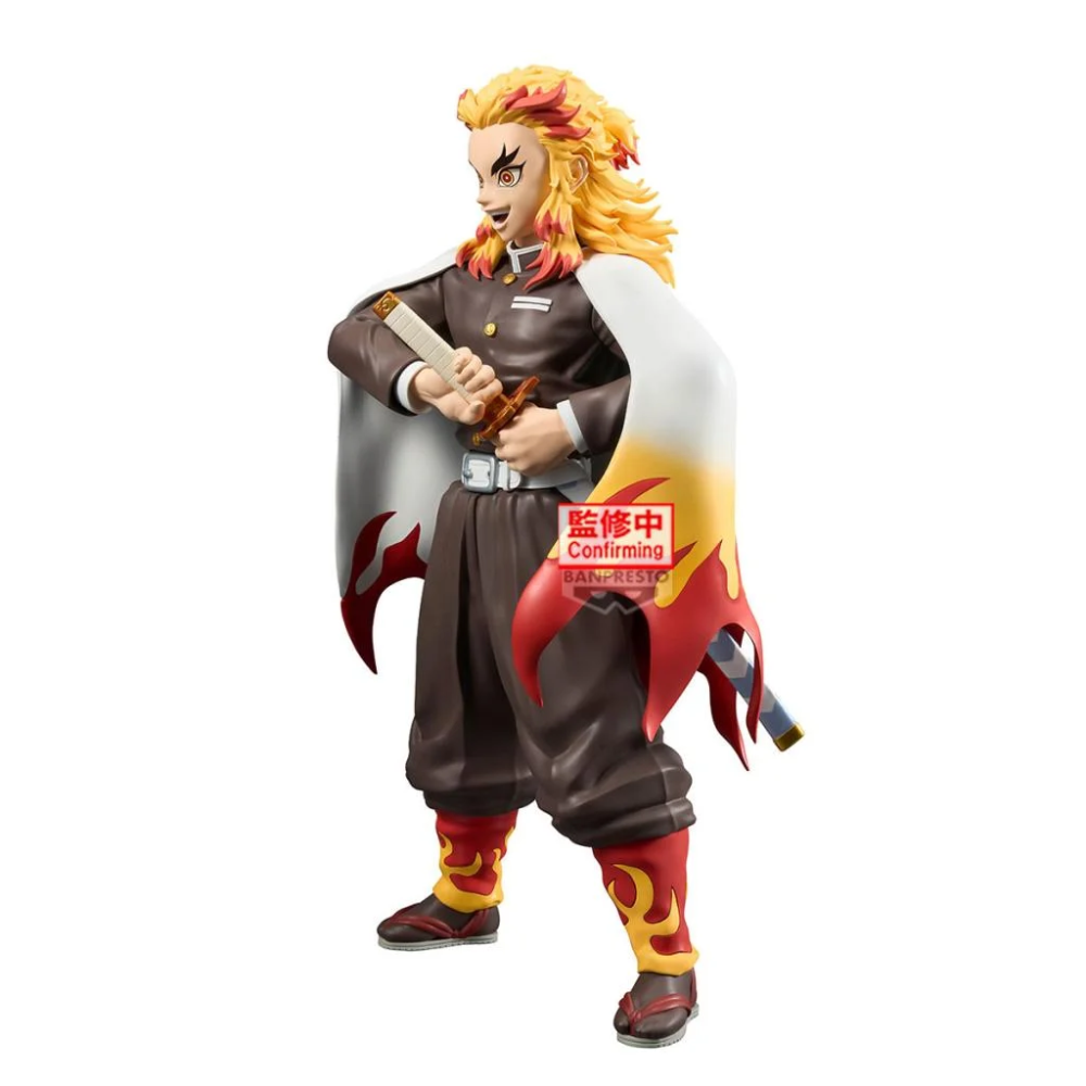Estátua Kyojuro Rengoku – Demon Slayer: Kimetsu No Yaiba – Grandista – Banpresto