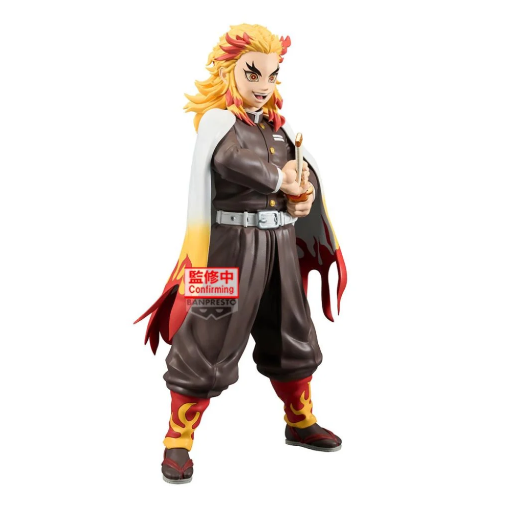Estátua Kyojuro Rengoku – Demon Slayer: Kimetsu No Yaiba – Grandista – Banpresto