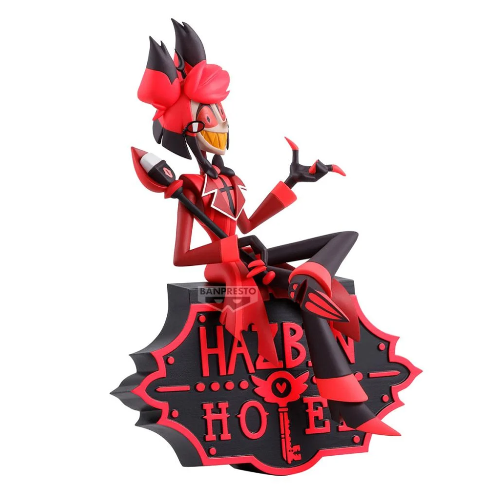Estátua Alastor - Hazbin Hotel - Monitor Top Ver.A - Banpresto