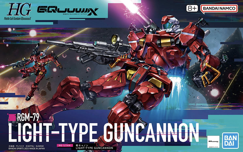 Figura Light-Type Guncannon - Gundam - Hg 1/144 - Bandai