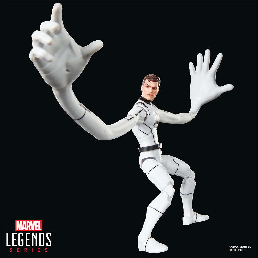 Pré-venda - Figura Mister Fantastic & Spider-Man Marvel Legends Series Future Foundation 65TH Anniversary - Hasbro