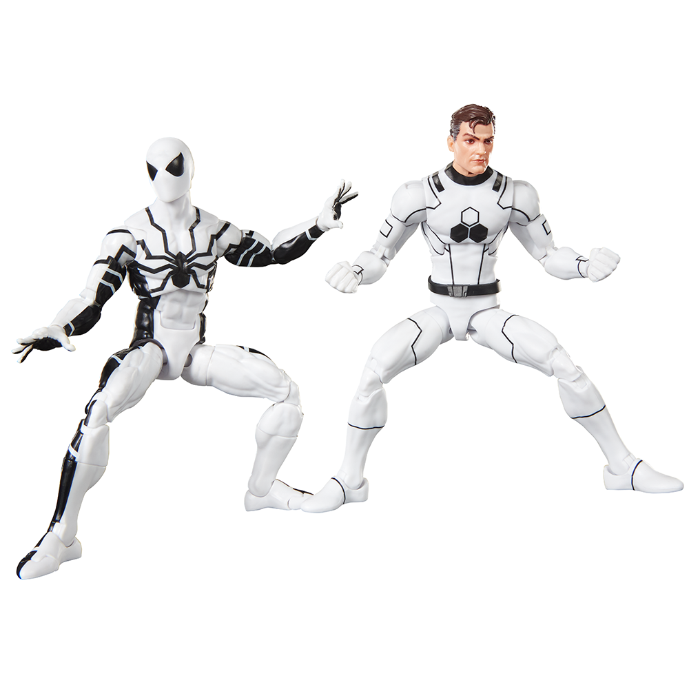Pré-venda - Figura Mister Fantastic & Spider-Man Marvel Legends Series Future Foundation 65TH Anniversary - Hasbro
