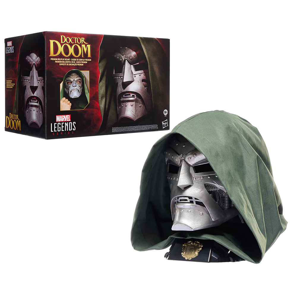 Pré-Venda - Figura Doctor Doom's Classic Helmet - Marvel Legends - Hasbro