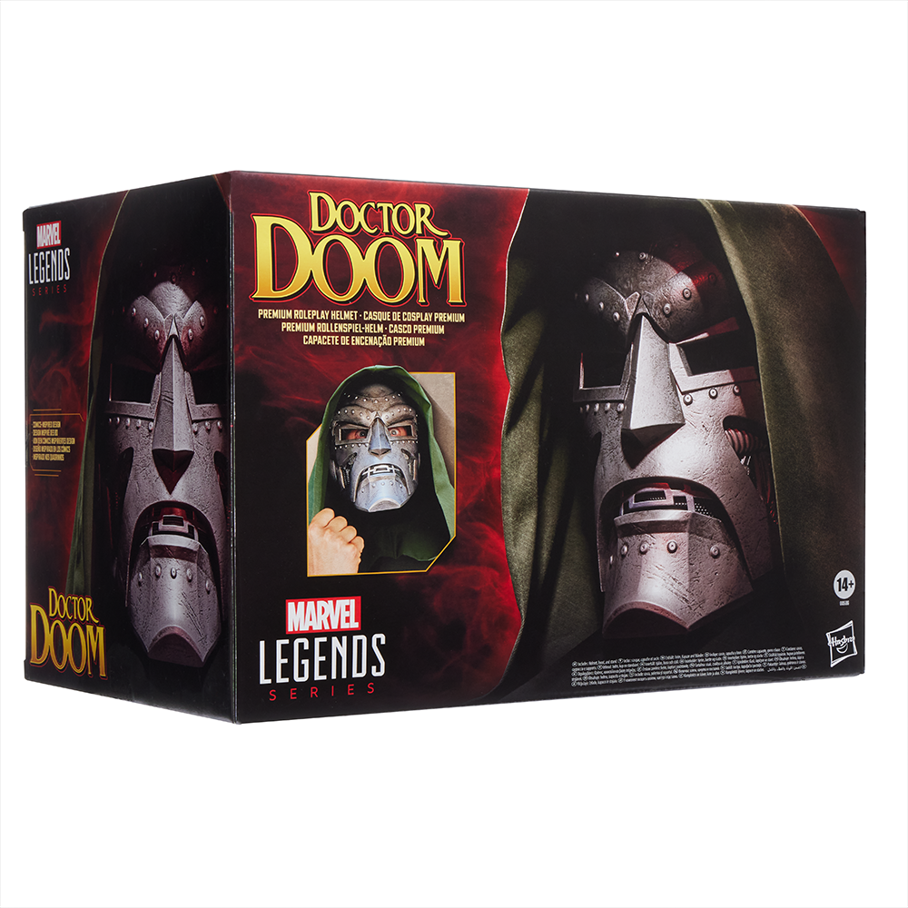 Pré-Venda - Figura Doctor Doom's Classic Helmet - Marvel Legends - Hasbro