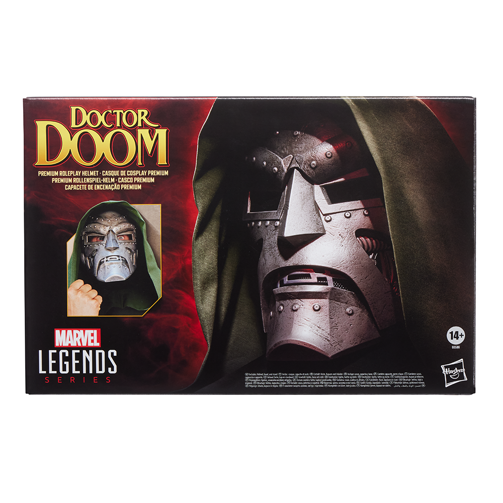 Pré-Venda - Figura Doctor Doom's Classic Helmet - Marvel Legends - Hasbro