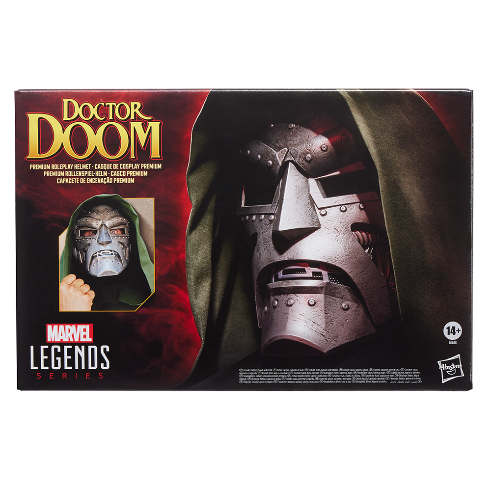 Pré-Venda - Figura Doctor Doom's Classic Helmet - Marvel Legends - Hasbro