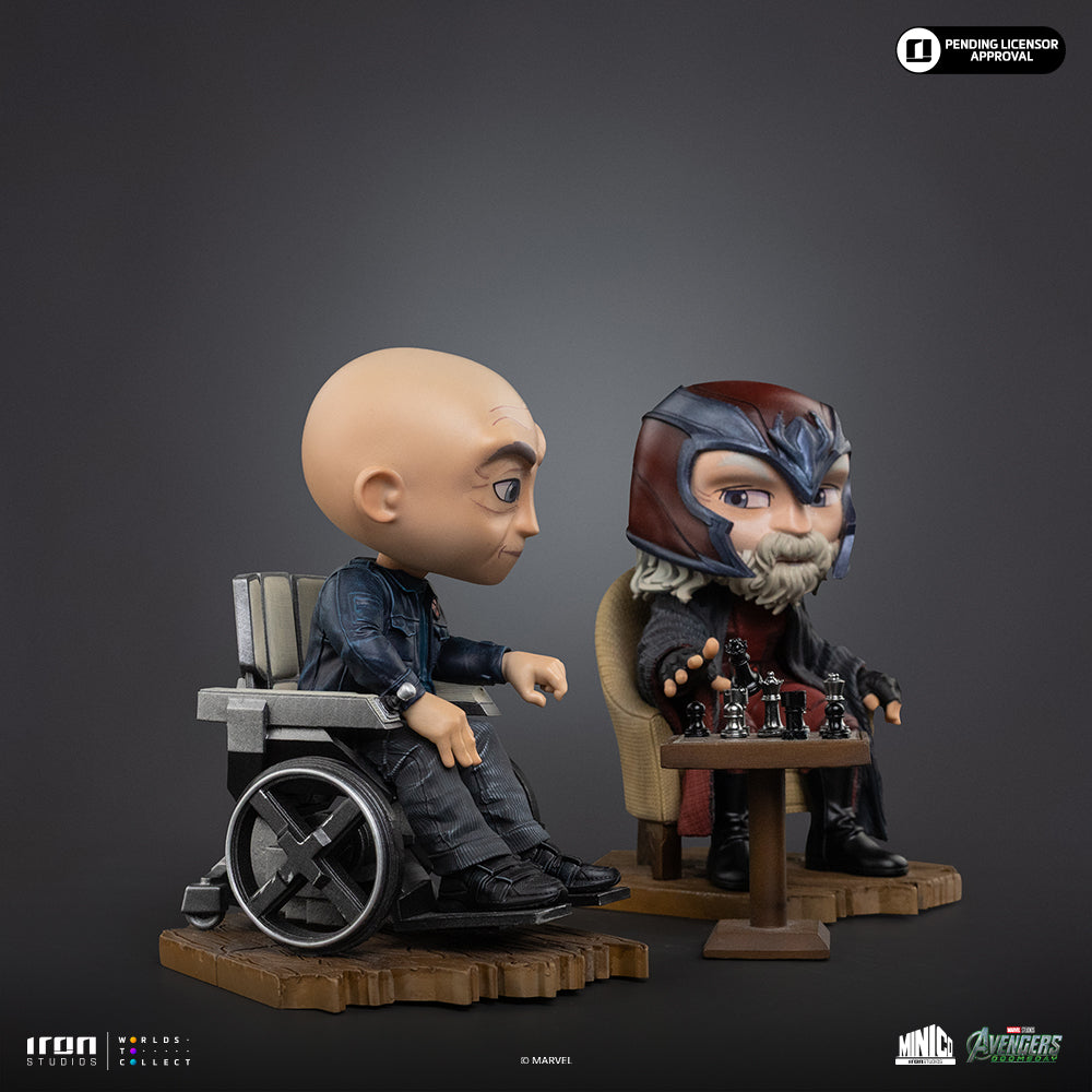Pré-venda - Estátua Xavier e Magneto - Avengers: Doomsday - Minico - Iron Studios