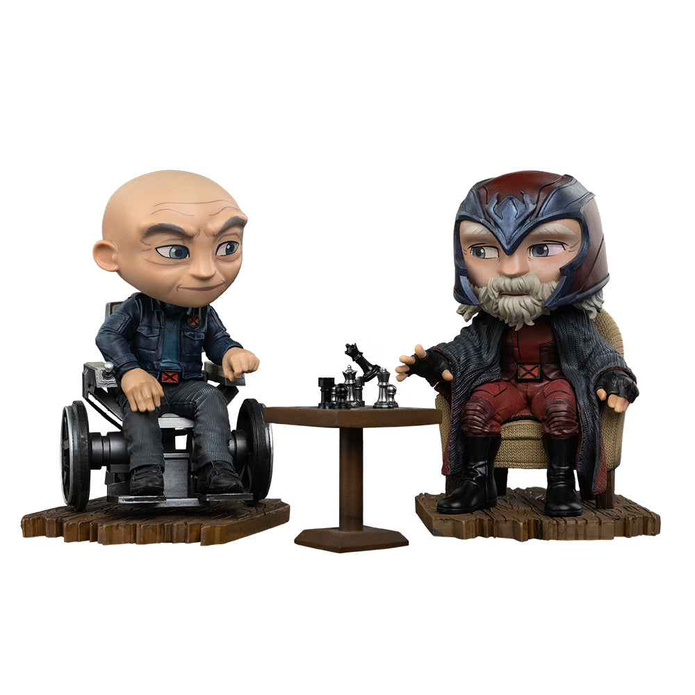 Pré-venda - Estátua Xavier e Magneto - Avengers: Doomsday - Minico - Iron Studios