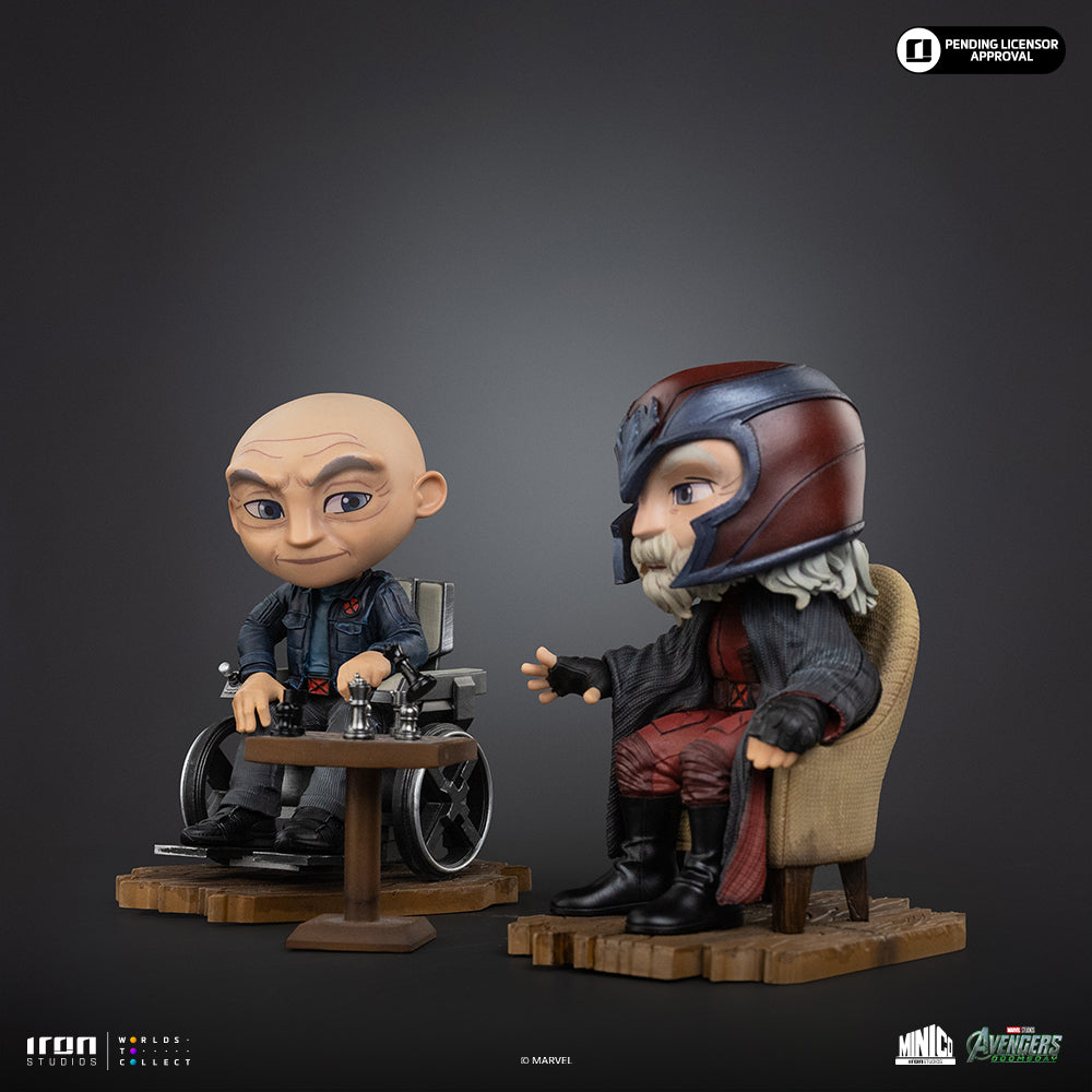 Pré-venda - Estátua Xavier e Magneto - Avengers: Doomsday - Minico - Iron Studios