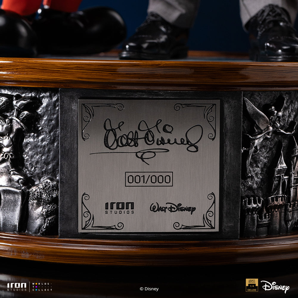 Pré-Venda - Estátua Walt Disney & Mickey Mouse - Disney Classics - Legacy Replica 1/4 - Iron Studios