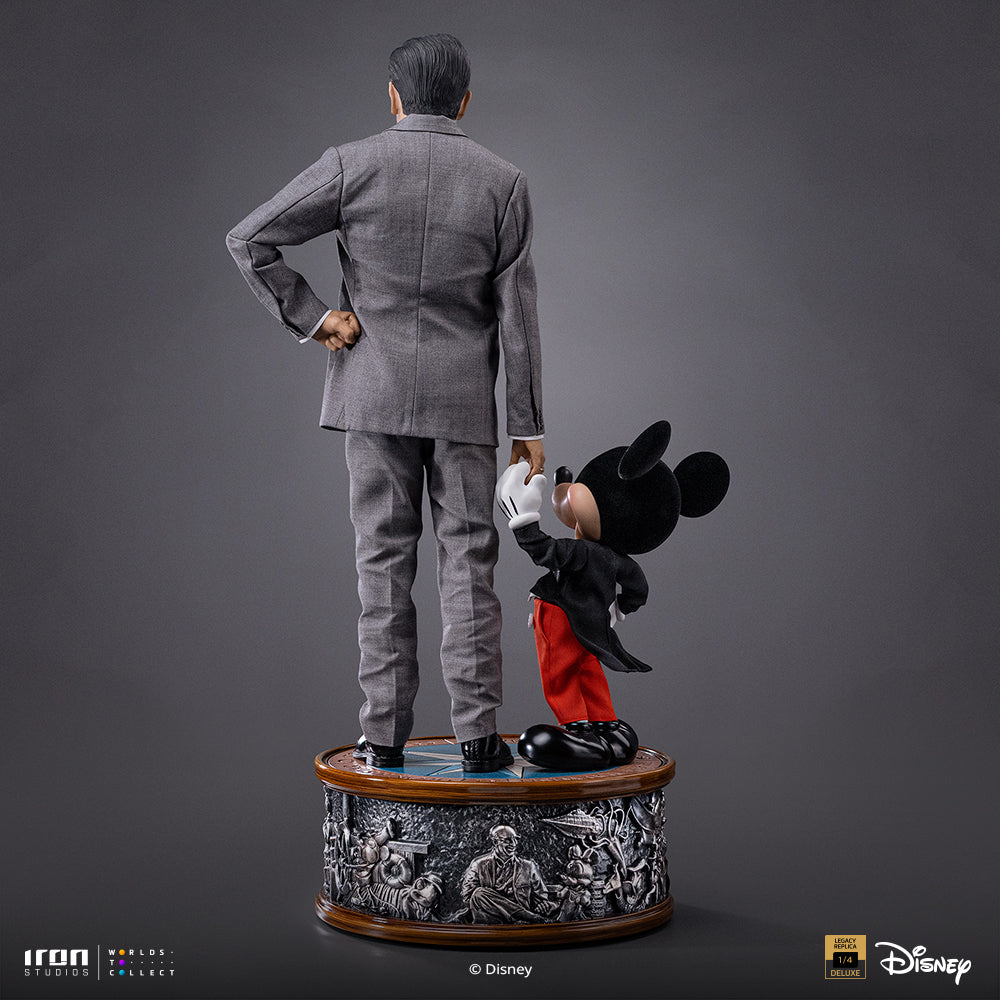 Pré-Venda - Estátua Walt Disney & Mickey Mouse - Disney Classics - Legacy Replica 1/4 - Iron Studios