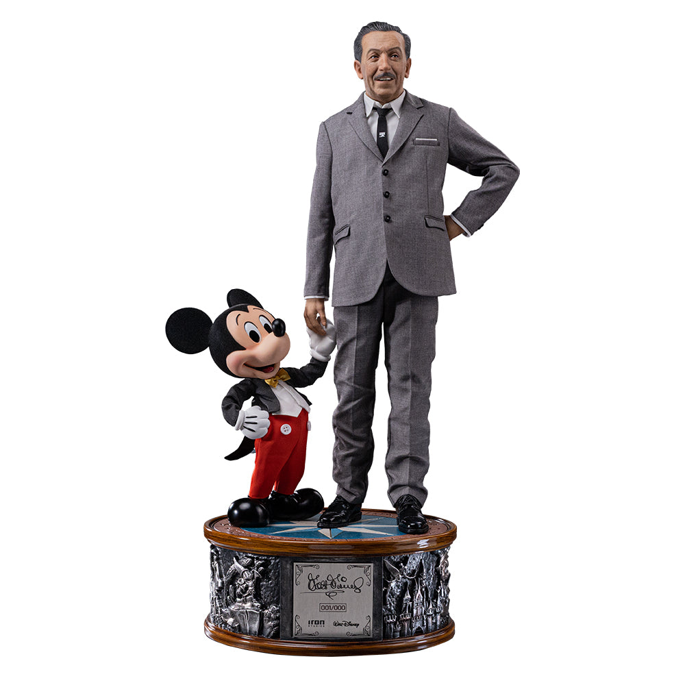 Pré-Venda - Estátua Walt Disney & Mickey Mouse - Disney Classics - Legacy Replica 1/4 - Iron Studios