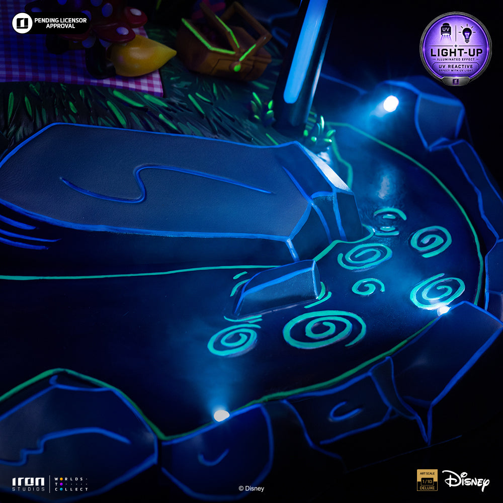 Pré-Venda - Estátua Mickey, Minnie and Pluto's Day at the Park - Disney Classics - Deluxe Art Scale 1/10 - Iron Studios