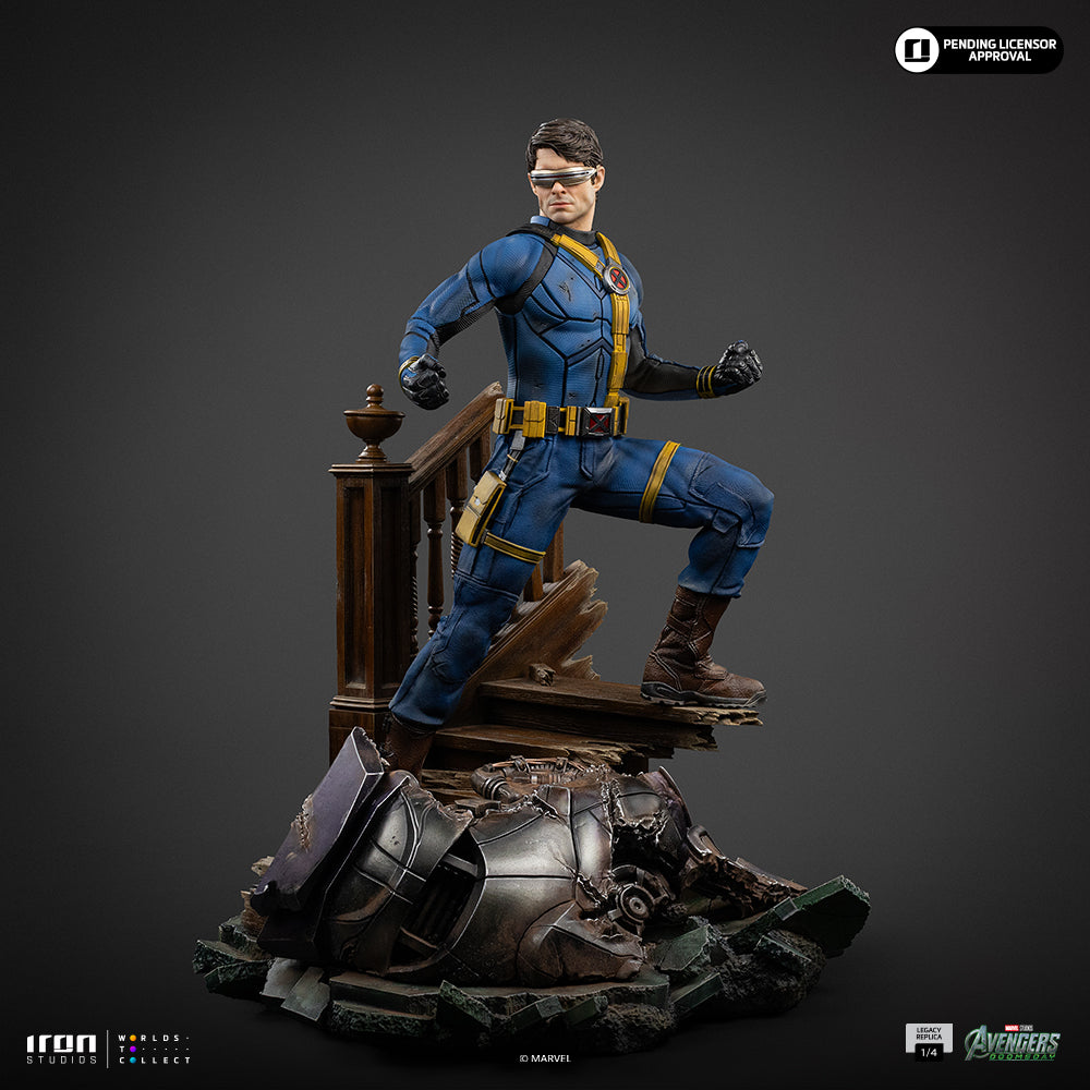 Pré-Venda - Estátua Cyclops Regular ver. - Avengers: Doomsday - Legacy Replica 1/4 - Iron Studios