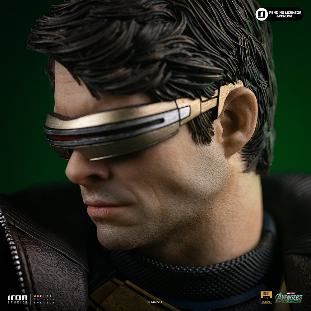 Pré-Venda - Estátua Cyclops Deluxe ver. - Avengers: Doomsday - Legacy Replica 1/4 - Iron Studios
