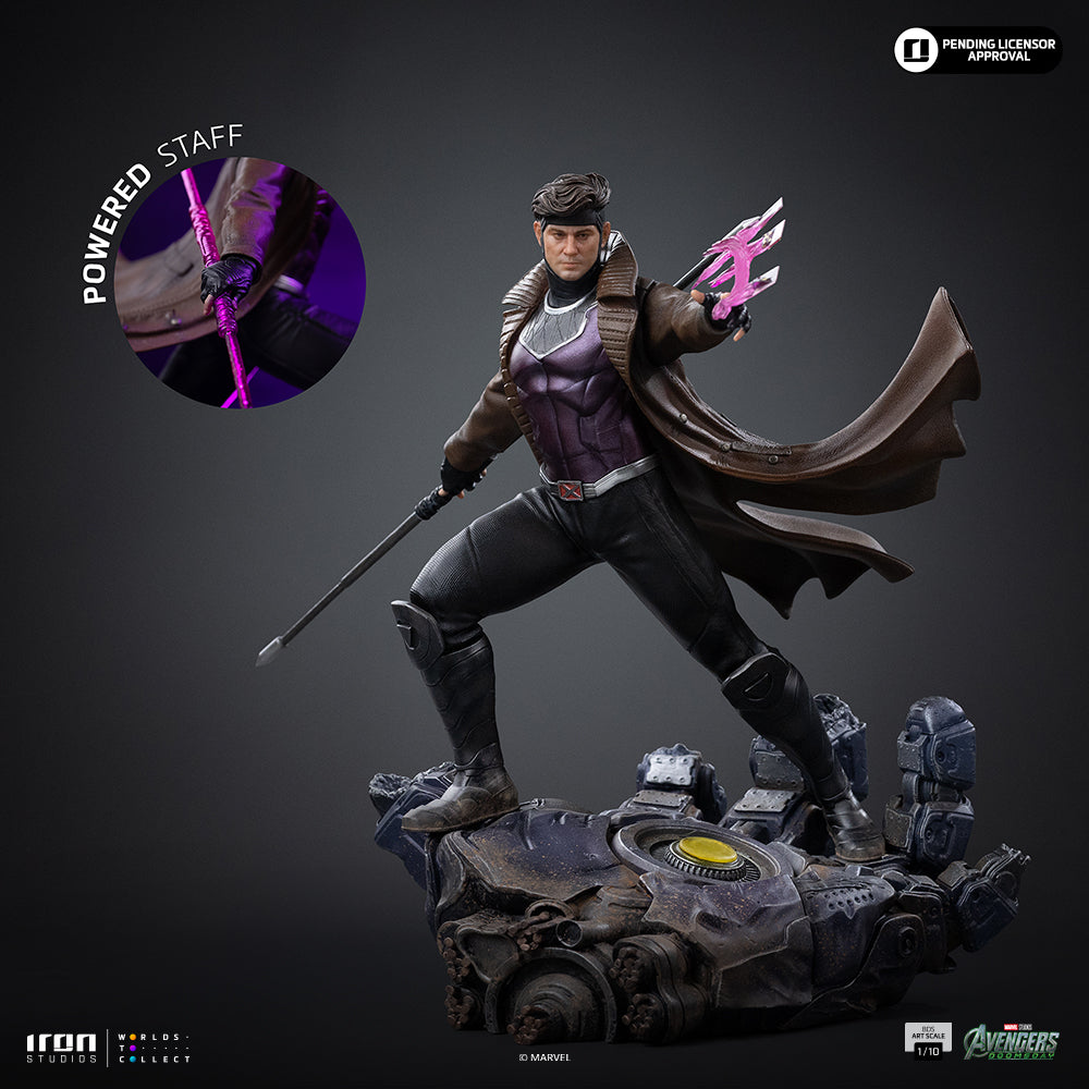 Pré-Venda - Estátua Gambit - Avengers: Doomsday - BDS Art Scale 1/10 - Iron Studios