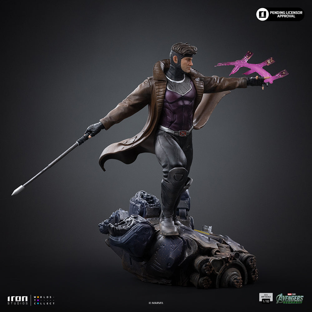 Pré-Venda - Estátua Gambit - Avengers: Doomsday - BDS Art Scale 1/10 - Iron Studios