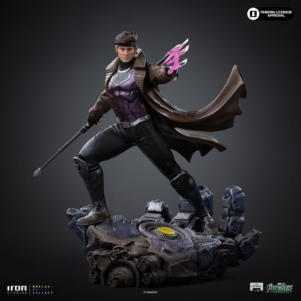 Pré-Venda - Estátua Gambit - Avengers: Doomsday - BDS Art Scale 1/10 - Iron Studios