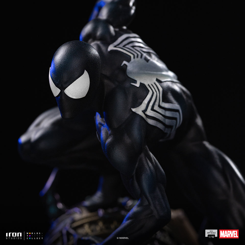 Estátua Spider-Man Black - Marvel Comics - BDS Art Scale 1/10 - Iron Studios