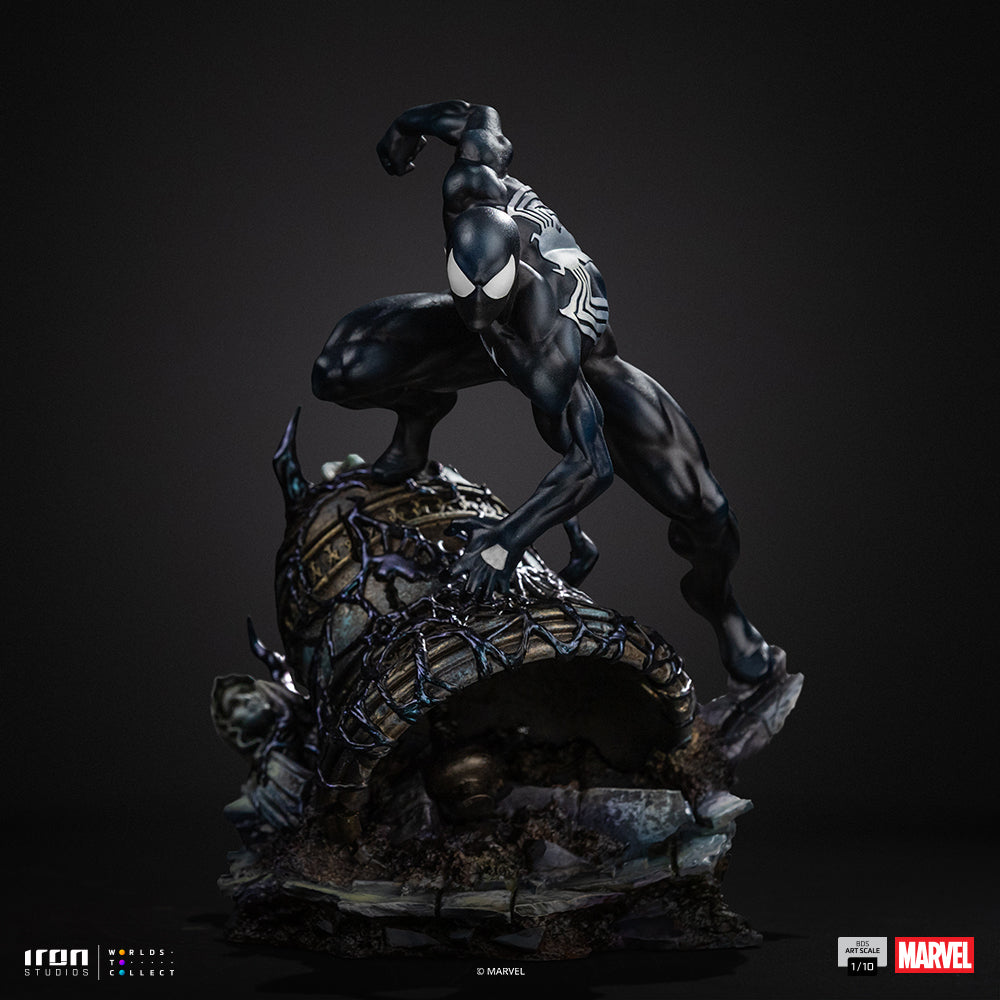 Estátua Spider-Man Black - Marvel Comics - BDS Art Scale 1/10 - Iron Studios
