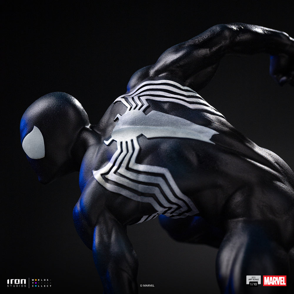 Estátua Spider-Man Black - Marvel Comics - BDS Art Scale 1/10 - Iron Studios