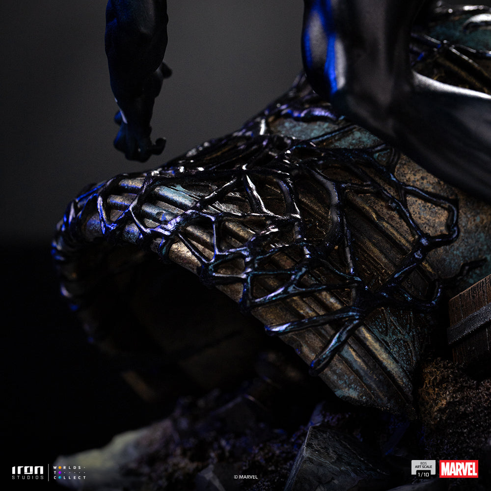 Estátua Spider-Man Black - Marvel Comics - BDS Art Scale 1/10 - Iron Studios