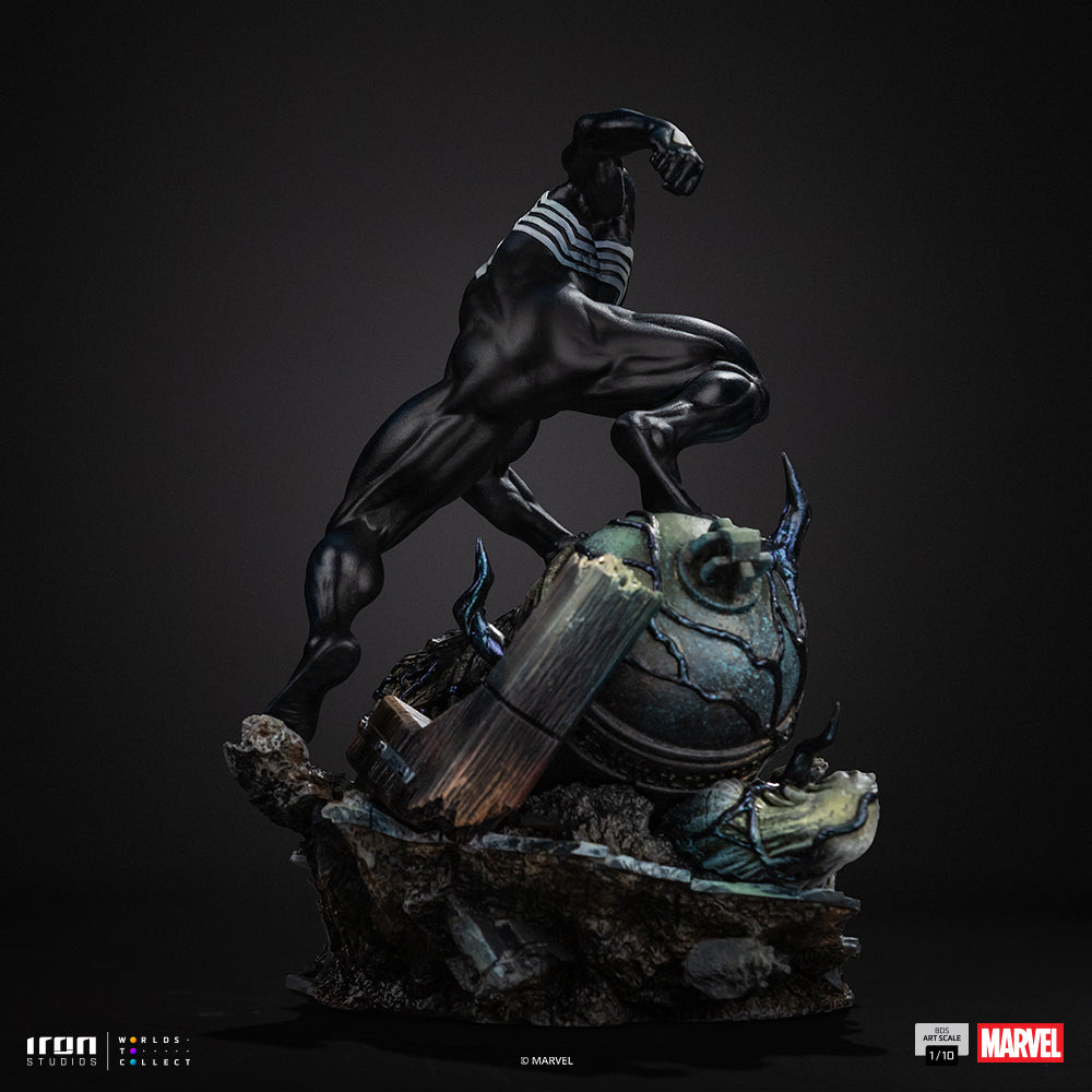 Estátua Spider-Man Black - Marvel Comics - BDS Art Scale 1/10 - Iron Studios