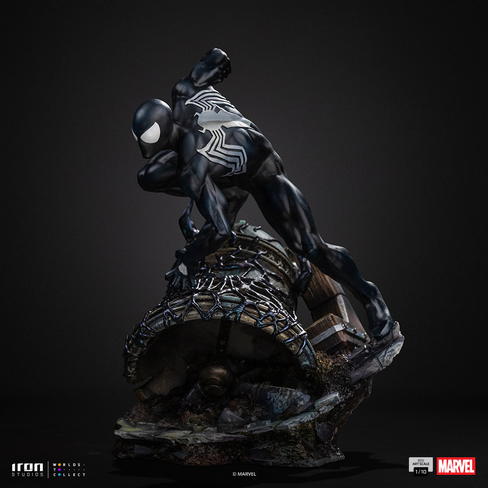 Estátua Spider-Man Black - Marvel Comics - BDS Art Scale 1/10 - Iron Studios