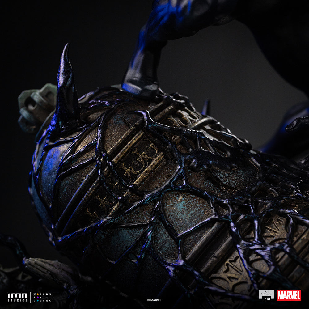 Estátua Spider-Man Black - Marvel Comics - BDS Art Scale 1/10 - Iron Studios