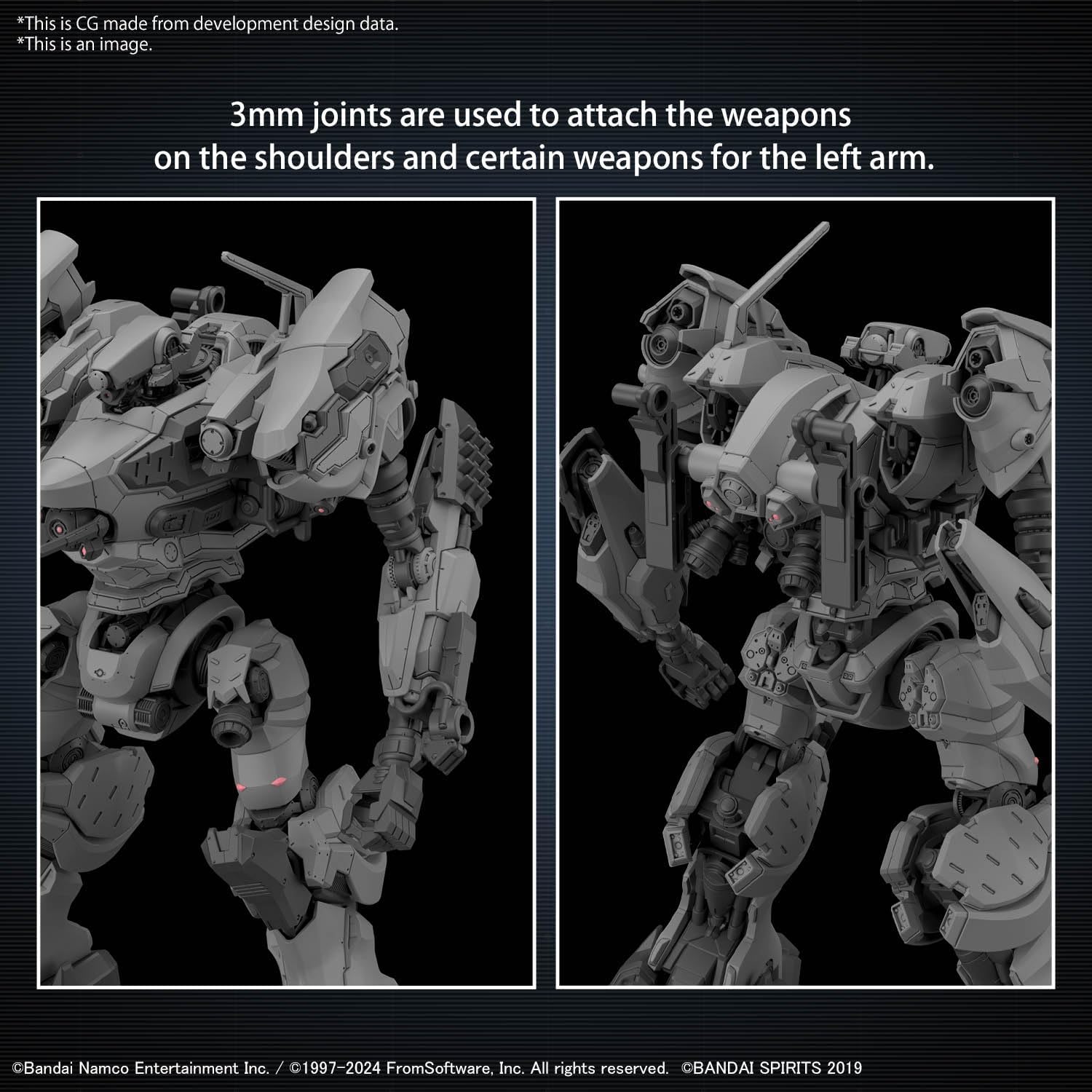 Figura Model Kit Rad Cc-2000 Orbiter - Armored Core Ⅵ: Fires Of
