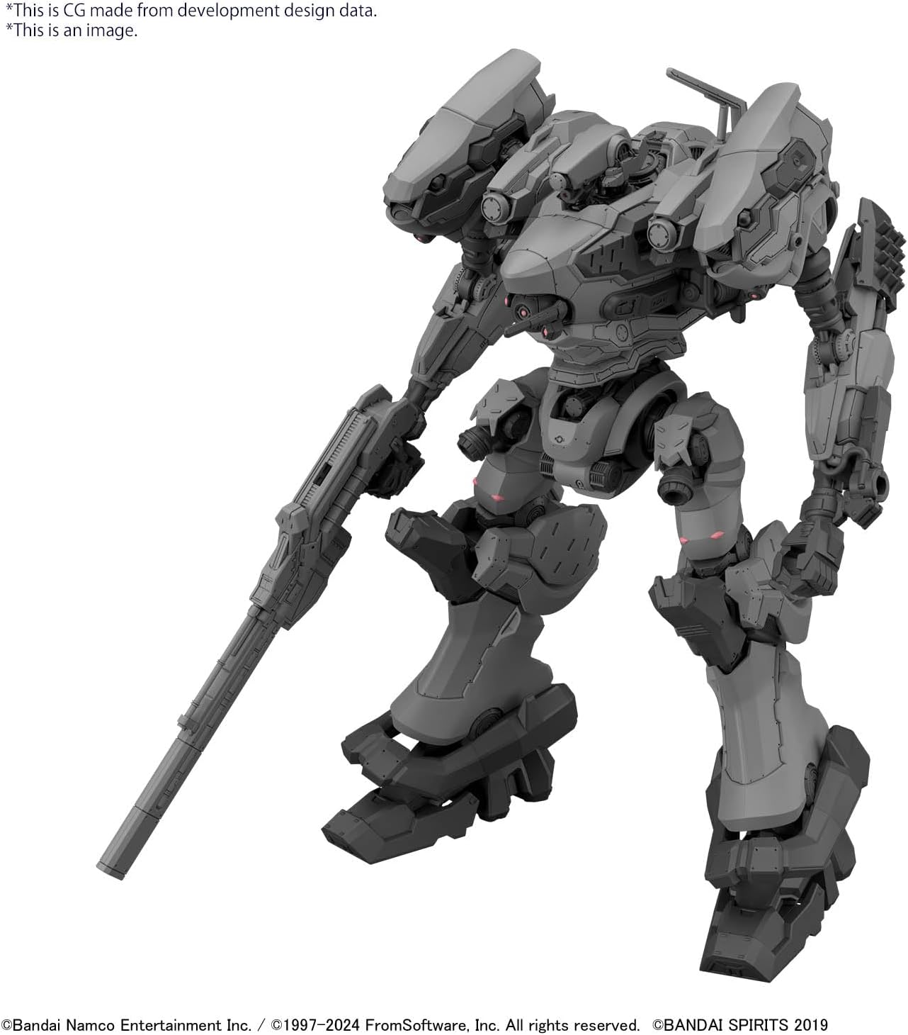 Figura Model Kit Rad Cc-2000 Orbiter - Armored Core Ⅵ: Fires Of