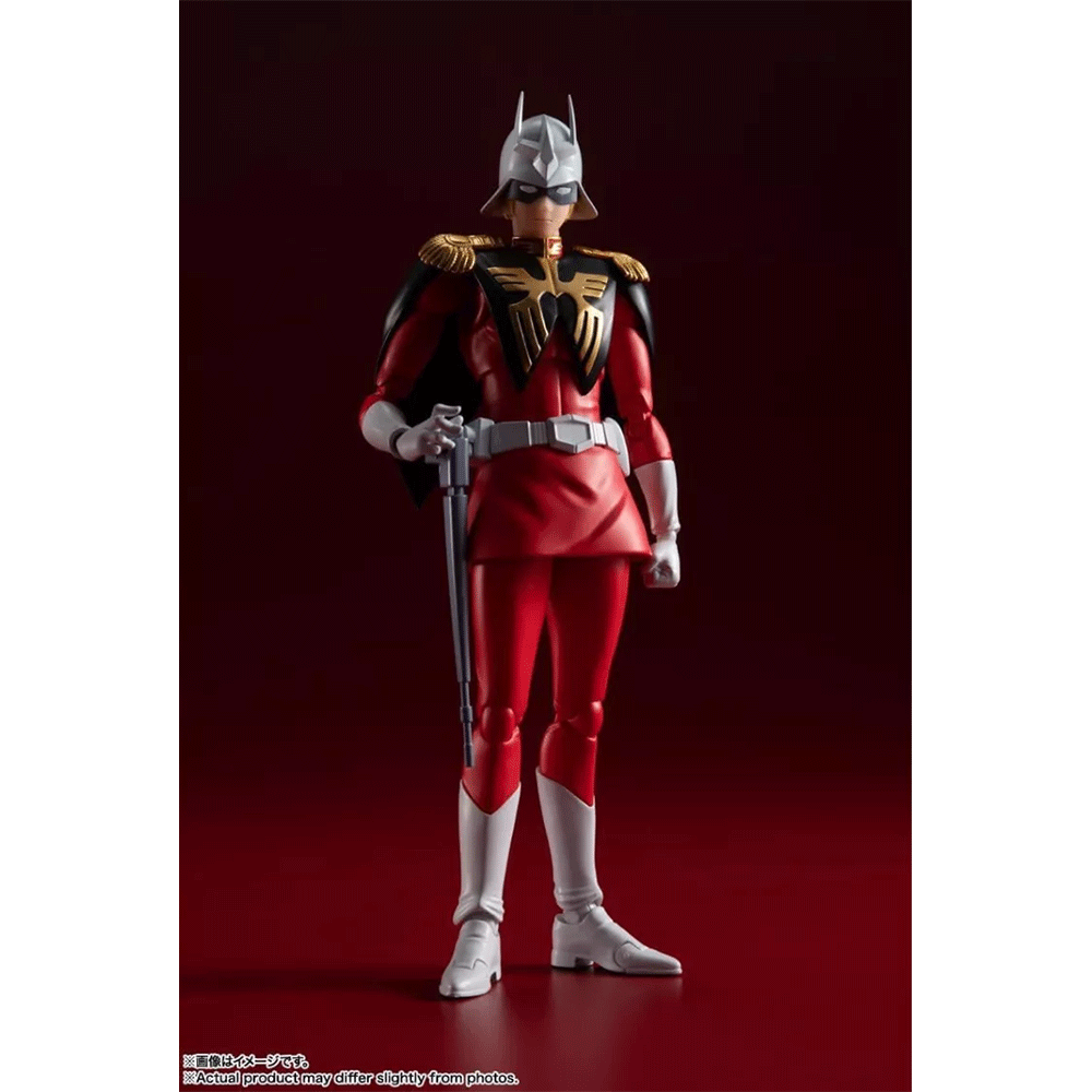 Figura Char Aznable – Mobile Suit Gundam – S.H.Figuarts – Bandai