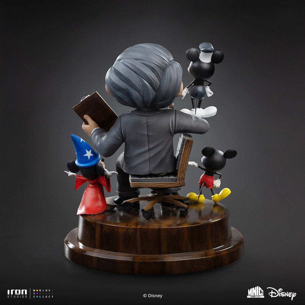 Pré-venda - Estátua Walt Disney - Disney - MiniCo - Iron Studios