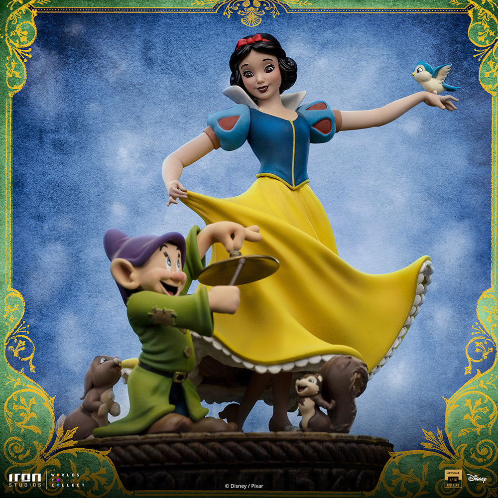 Estátua Snow White Deluxe - Snow White and the Seven Dwarfs - Art Scale 1/10 - Iron Studios