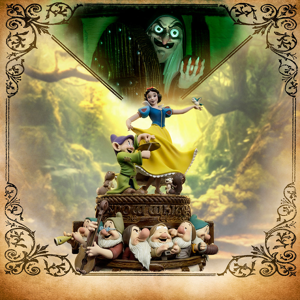 Estátua Snow White Deluxe - Snow White and the Seven Dwarfs - Art Scale 1/10 - Iron Studios