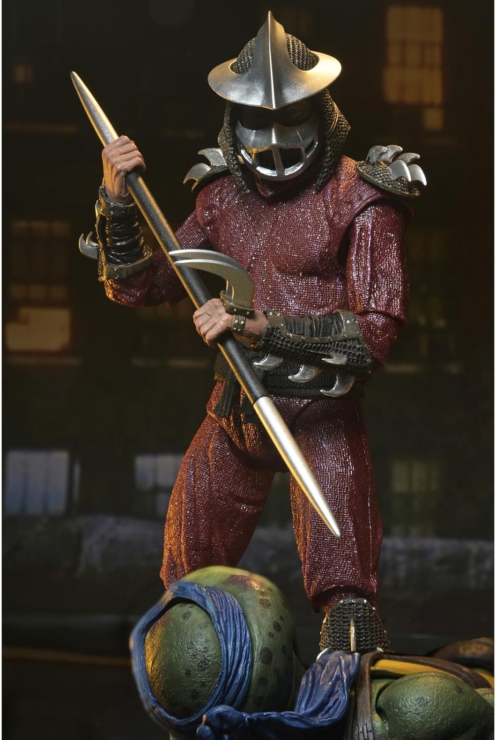 Figura Shredder vs Leonardo Rooftop Battle – TMNT (1990 Movie) – 7