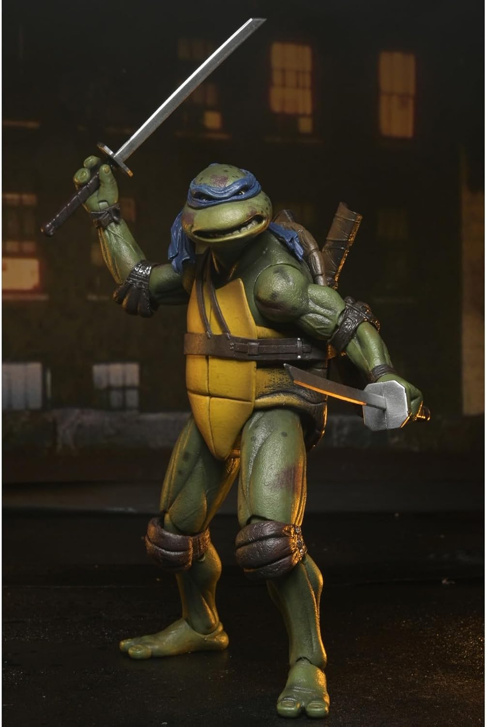 Figura Shredder vs Leonardo Rooftop Battle – TMNT (1990 Movie) – 7