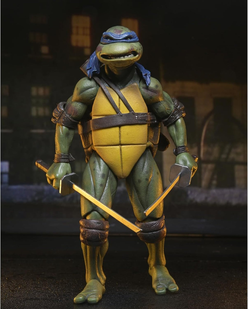 Figura Shredder vs Leonardo Rooftop Battle – TMNT (1990 Movie) – 7