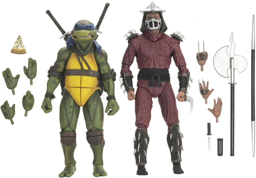Figura Shredder vs Leonardo Rooftop Battle – TMNT (1990 Movie) – 7