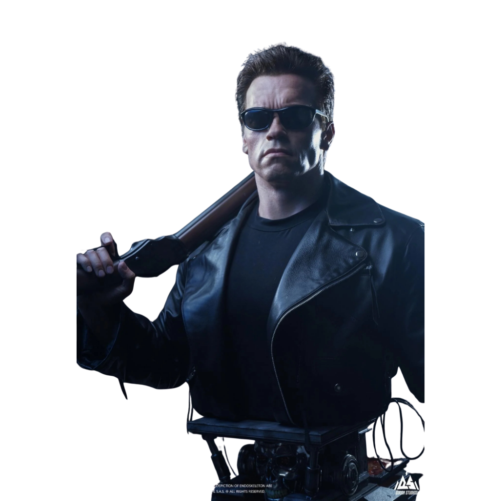 Estátua T-800 Life-Size Bust - Terminator 2 - Queen Studios