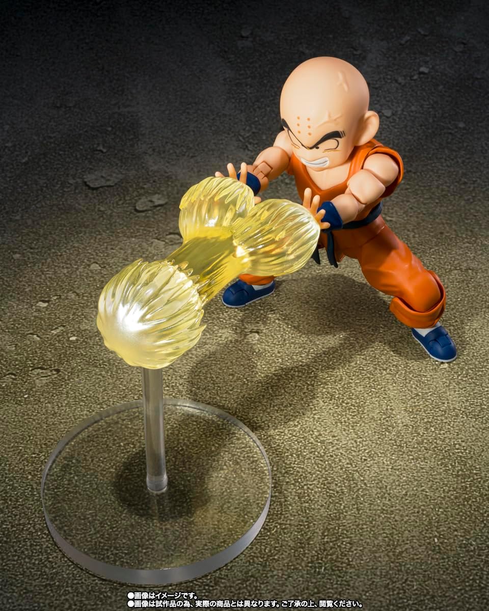 Figura Krillin - Son Goku's Best friend- Dragon Ball Z - S.H.Figuarts - Bandai
