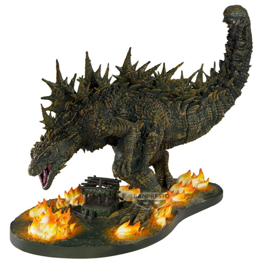 Estátua Godzilla (2023) Odo Island Attack Image Ver. – Godzilla Minus One – Art Vignette – Banpresto